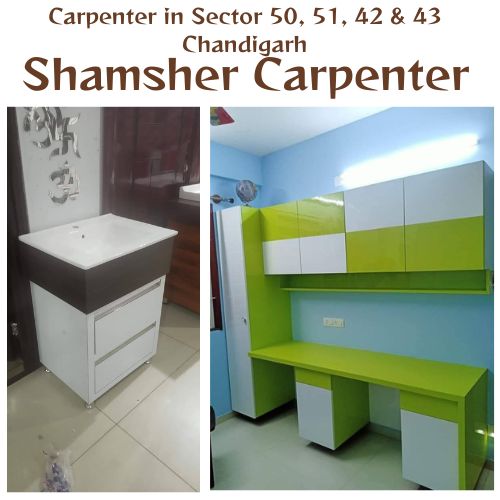 Carpenter in sec 50, 51, 42, 43 Chandigarh